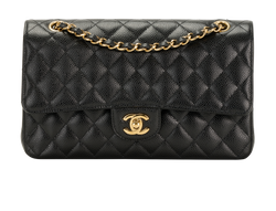 Medium Classic Double Flap, Caviar, Black, 30912231(2020), AC/DB/B, 2*